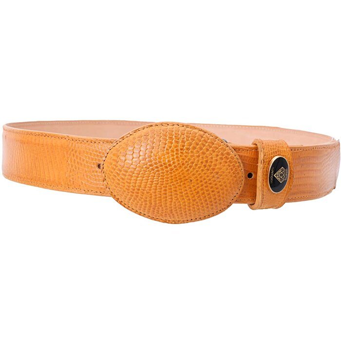 Cinto Vaquero Lizard WD Boots 1320 Mantequilla