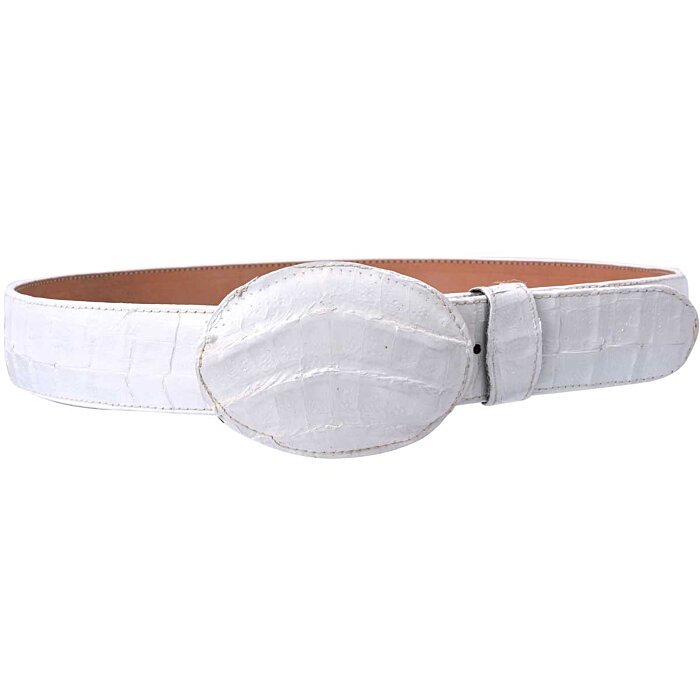 Cinto Vaquero Grabado Coco Belly WD Boots 1351 Blanco