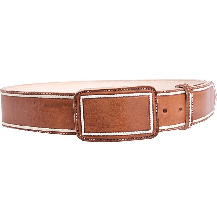 Cinto Vaquero Pita Cordoneado Color Natural WD 11-1538