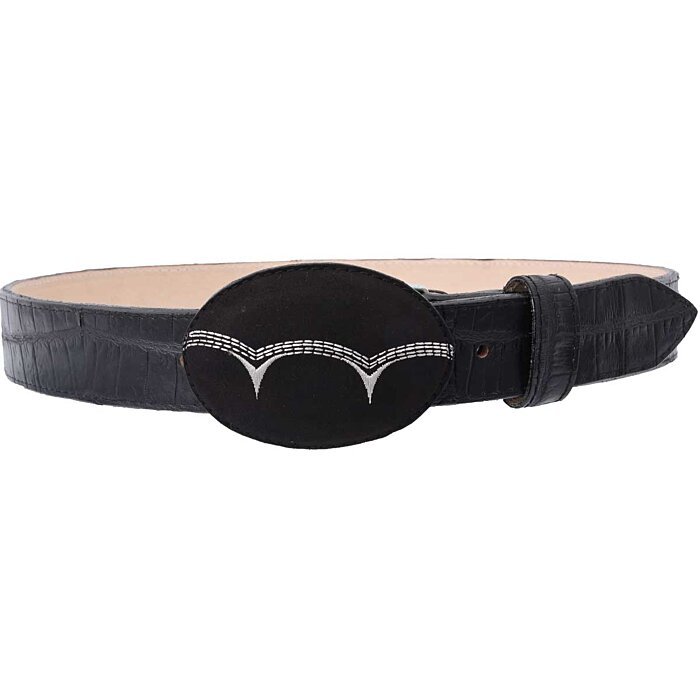 Cinto Vaquero Negro Clon Coco Belly WD 11-1558