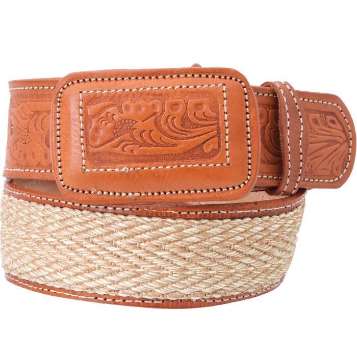 Cinto Rodeo Costal WD Western 11-1569 Color Natural
