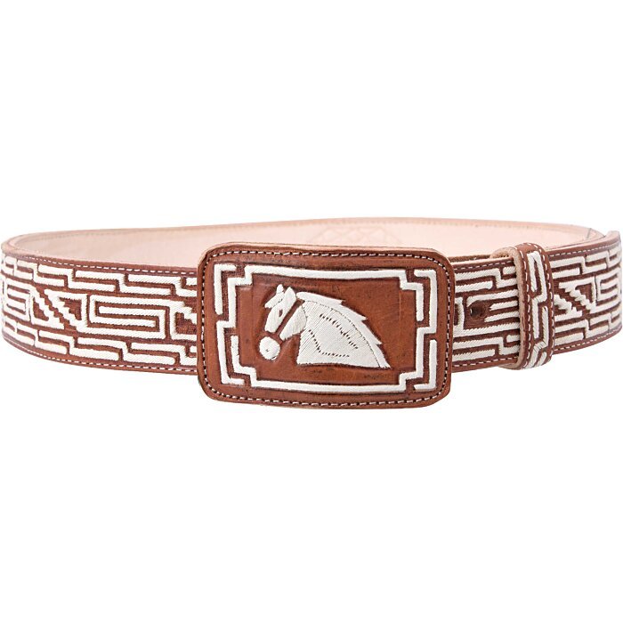 Cinto Vaquero Piteado Natural Caballo WD 11-1685