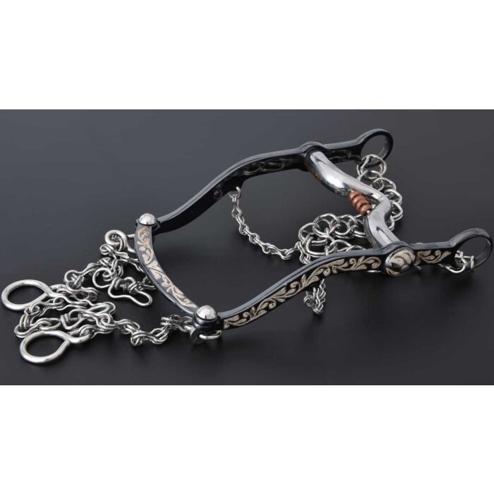 White Diamonds 1047 Silver Horse Bit