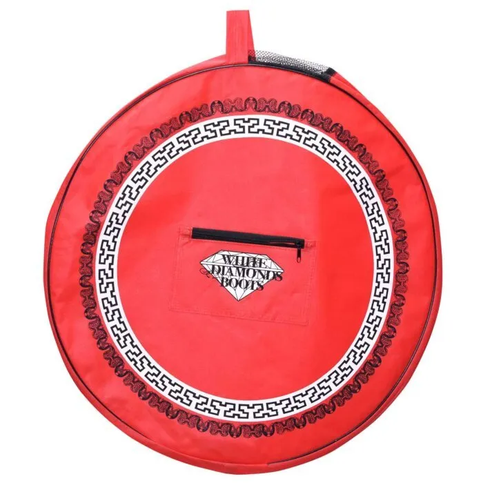 Porta Sombrero Charro De Lona WD 11-801 Rojo