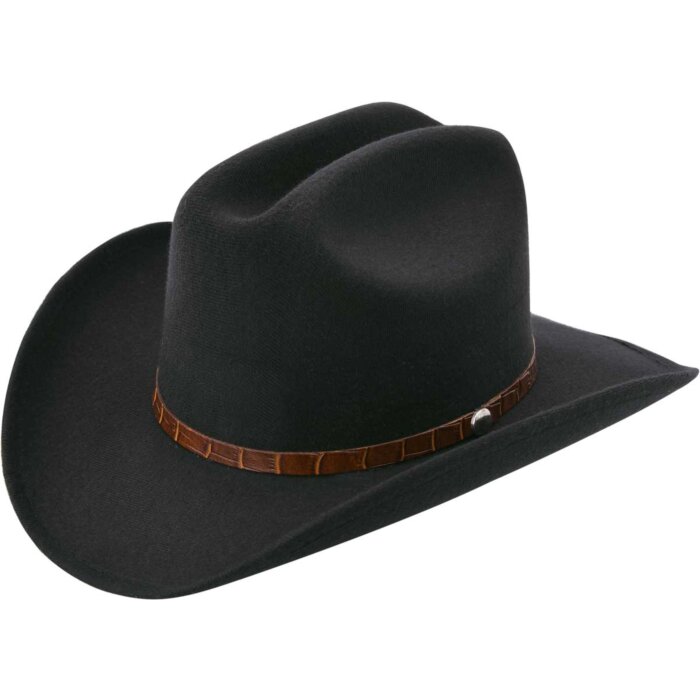 Sombrero Vaquero Para Niño Negro Económico WD 11-702