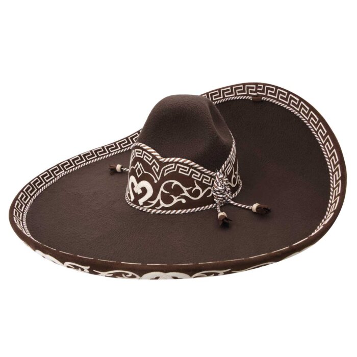 Sombrero Charro Galoneado WD 11-784 Café