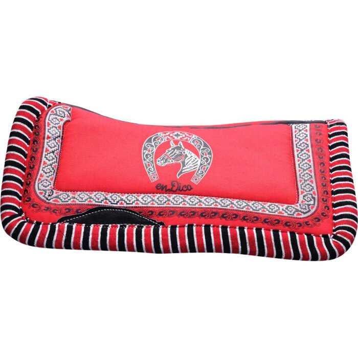 Suadero Lona Cuadrado WD 11-1065 Rojo-Negro