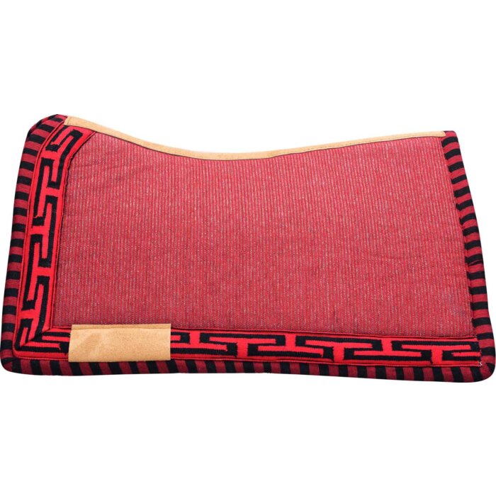 Suadero Gala Carona Grande Tejida Rojo WD 11-1060