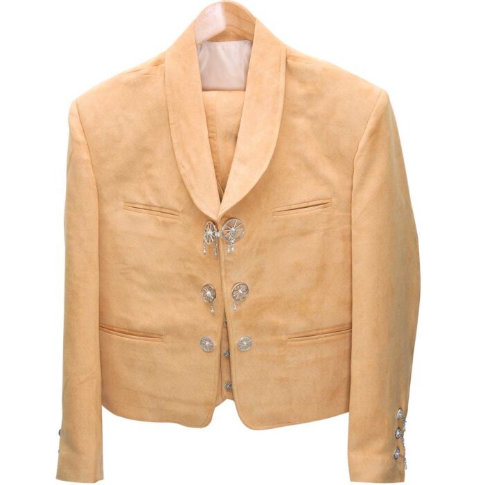 Traje Charro 3 Piezas Color Mostaza WD 11-1003