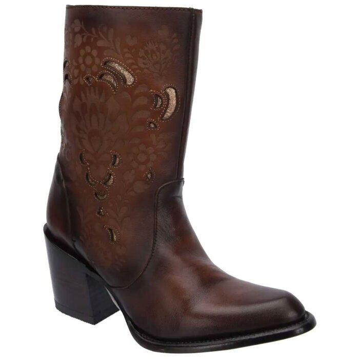 White Diamonds Botas Tiffany Atanado Café 10-582