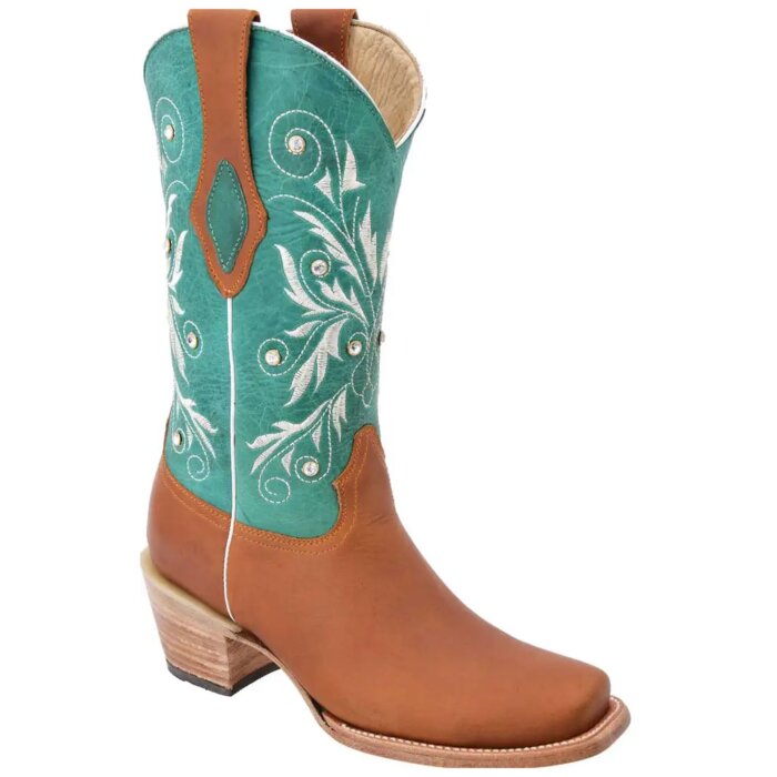 Botas Rodeo Dama WD Boots 465 Turquesa