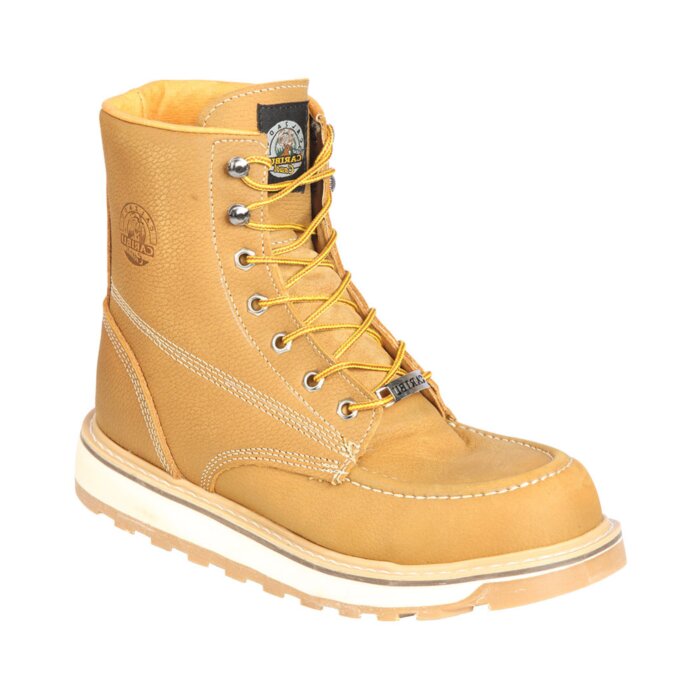 Botines De Trabajo Suela Doble Densidad Color Miel Caribú 44369