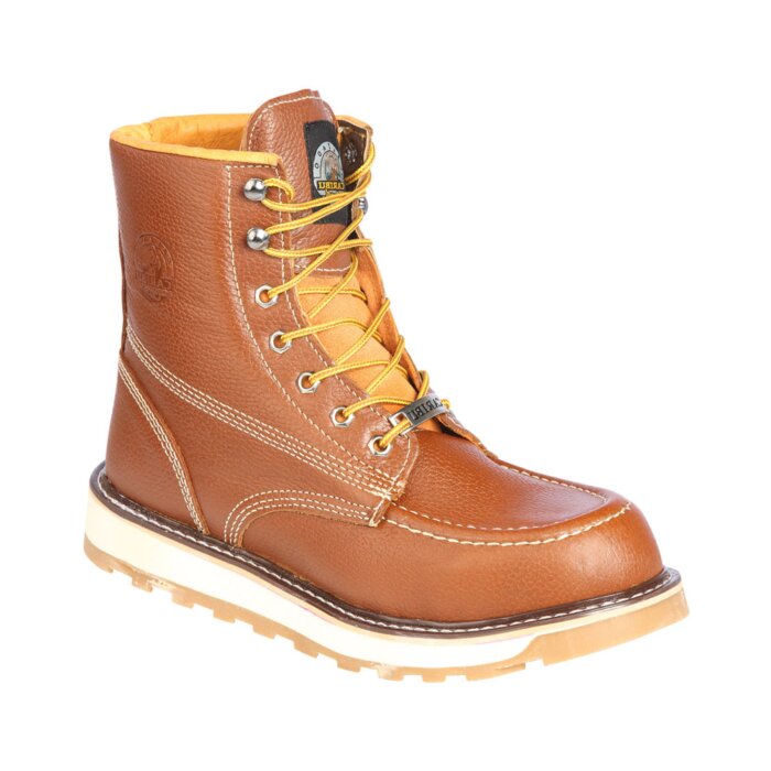 Botines De Trabajo Suela Doble Densidad Color Shedrón Caribú 44369