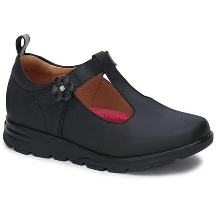 Zapato Escolar Andrea Kids 89011 Negro