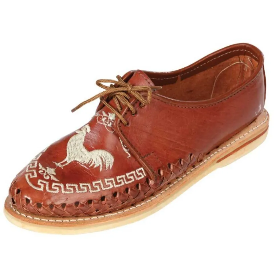 Zapato Artesanal De Piel Para Hombre 603357 Miel