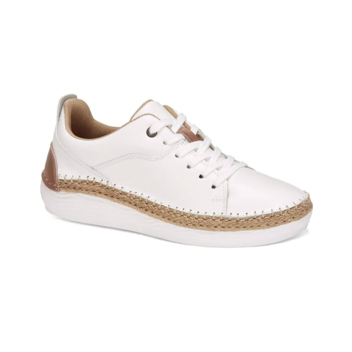Sneaker Blanco Confort Para Mujer Lobo Solo 318-3427