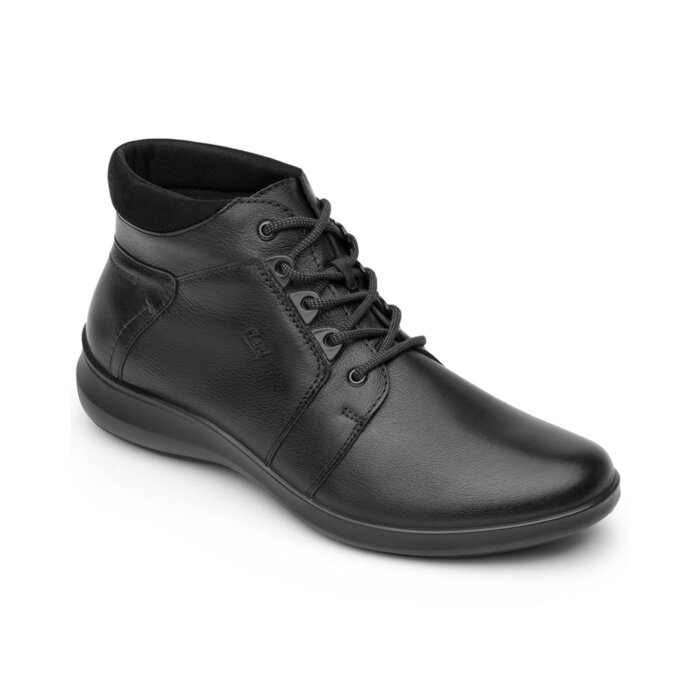 Botines Ligeros Confort Para Mujer Flexi 25911 Color Negro