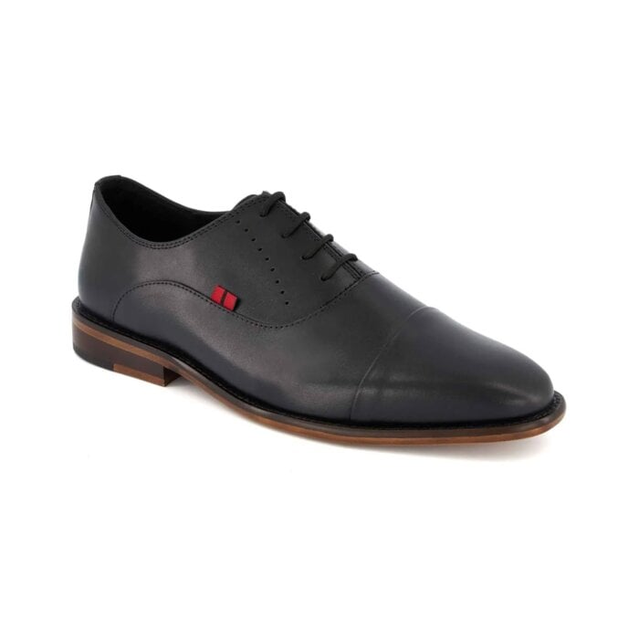 Zapato Oxford De Piel Para Hombre 330-3269