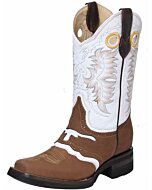 Botas Rodeo Piel Crazy-Nobuck El General 33313 Color Camel
