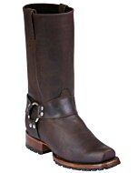 Botas Biker Piel Crazy El General 40673 Color Choco