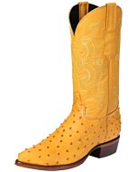 Botas Vaqueras Imitación Avestruz 40837 Butter