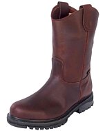 Botas de trabajo Establo 891-01 Piel Grasso Color Shedrón