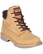 Botin De Trabajo Para Mujer o Joven Cliff  91467 Nobuck Color Mostaza