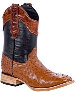 Botas Rodeo Americana Avestruz Color Cognac WD 11-251