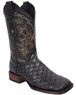 Bota Rodeo Imitación Oso Hormiguero Joe Boots 724 Color Negro