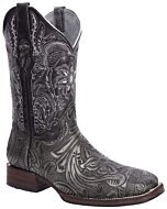 Bota Rodeo Piel Cincelada Joe Boots 569 Negro