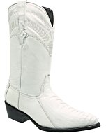Botas Vaqueras Blancas Pata De Avestruz WD 11-213