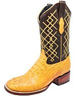 Botas De Cocodrilo Rodeo Americana Mantequilla WD 11-262