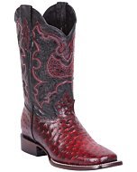 Botas Rodeo Avestruz Imitación El General 41901 Black Cherry