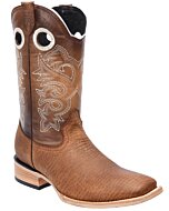 Botas De Piel Imitación Tiburón Americana Color Tang WD 11-275