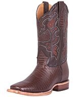 Botas Rodeo Tejido Grabado El General 41791 Color Cigar