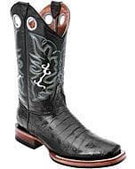 Botas Rodeo Grabado Coco Belly WD Boots 11-308 Color Negro
