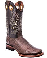 Botas Rodeo Grabado Coco Belly Color Café WD 11-309