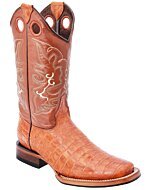 Botas Rodeo Grabado Coco Belly Color Cognac WD 11-310