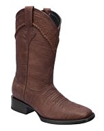 Botines Casuales White Diamonds Boots Piel Imitación Venado Negro 10-025