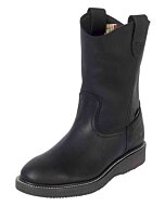 Botas De Trabajo Para Hombre Establo 553-03 Piel Grasso Color Negro
