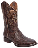 Bota Rodeo Piel Cincelada Joe Boots 569 Café