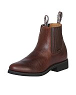 Men's Anklet Work Boots Establo Bullfight Leather Color Honey