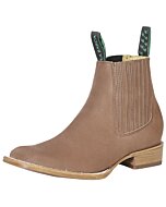 Botines Rodeo Nobuck Color Caoba La Barca 126408
