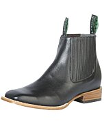 Botines Rodeo Negros La Barca Piel Oil 126412