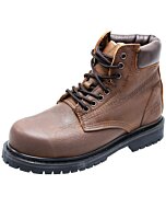 Botines De Trabajo Agujetas Suela Tractor Color Café WD 11-445