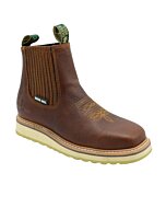 Botin De Trabajo Suela Zig-Zag Silver Bull 613 Color Negro