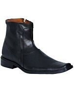 Botines De Vestir Color Negro Para Hombre Lamasini 7947