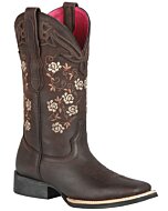 Bota Rodeo Texas Crazy Para Mujer Color Café El General 44635
