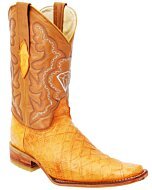 Botas Vaqueras Grabado Oso Hormiguero Mantequilla WD 11-166