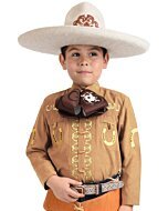 Camisa Charra Para Niño En Color Camelé WD 11-937